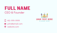 Alphabet Castle Nursery Business Card