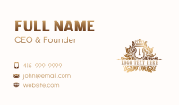 Royal Fashion Event Business Card