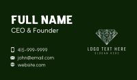 Shiny Diamond Jewelry Business Card