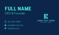 Letter Business Card example 3