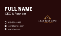 Luxury Pyramid Business Business Card