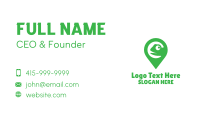 Green Lizard Business Card example 1