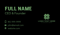 Eco Herbal Gardening Business Card