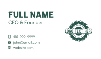 Woodgrain Business Card example 4