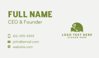 Lawn Care Gardening Business Card