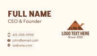 Camel Business Card example 1