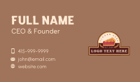 Pie Cafe Bakery Business Card