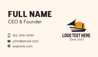 Sail Boat Business Card example 3