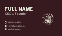 Leaf Vine Shovel Business Card Image Preview