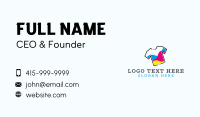 Shirt Print Wave Business Card