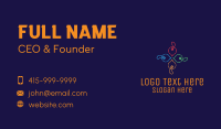 Price Tag Speech Business Card