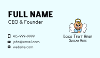 Cute Baby Angel  Business Card Design