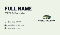 Vehicle Transport Truck Business Card