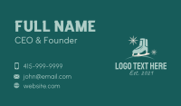 Sports Equipment Business Card example 2