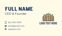 Buildings Business Card example 4