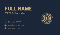 Digital Currency Business Card example 2