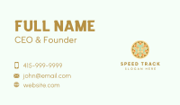 Tribal Sun Face  Business Card