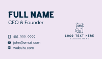 Pet Business Card example 1