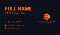 Wave Digital Agency Business Card Design