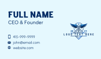 Medical Wing Caduceus Business Card