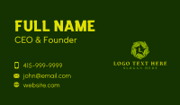 Nature Leaf Wellness Business Card Design