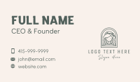 Headpiece Business Card example 4
