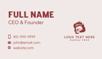 Flame Skull Streetwear Business Card