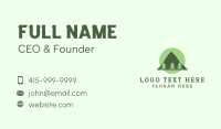 Pine Tree Forest Mountain Business Card
