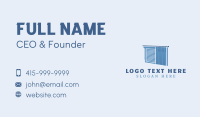 Blinds Business Card example 2