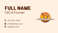 Western Horse Ranch Business Card