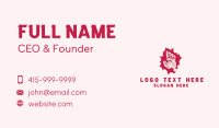 Martial Arts Hand Business Card