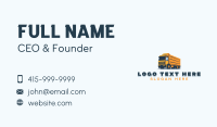 Shipping Freight Truck Business Card
