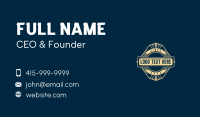 Distillery Bourbon Liquor Business Card