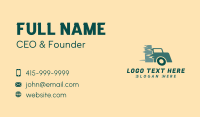 Logistics Business Card example 1