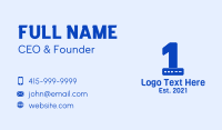 Digital Storage Business Card example 1