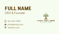 Tree Human Nature Business Card Design