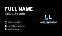 Industrial Tech Innovation Business Card