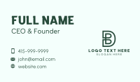 Letter D Business Card example 4