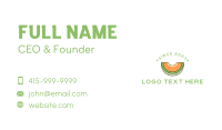 Tropical Fruit Melon Business Card