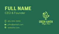 Green Leaf Atlas Business Card Image Preview