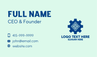 Industrial Tech Gear  Business Card Design