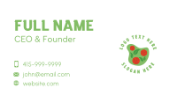 Healthy Salad Restaurant Business Card