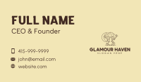 Holistic Herbal Mushroom Business Card