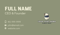 Monster Egg Mascot Business Card