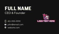 Online Gaming Business Card example 1