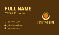 Palm Tree Beach Moon  Business Card