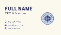 Global Tech Company Business Card