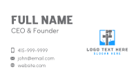 Water Drainage Plumber Business Card