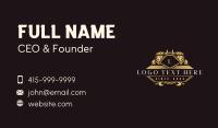 Premium Lion Crest Business Card