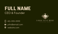 Floral Shovel Gardening Business Card